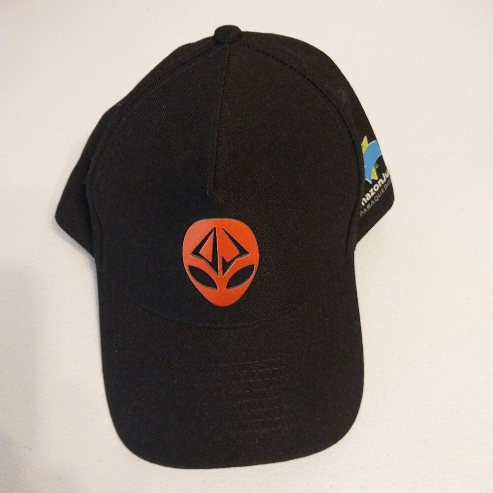 Skydiving Snapback Hat Black Adjustable Amazon Jump Parachute Logo Cap